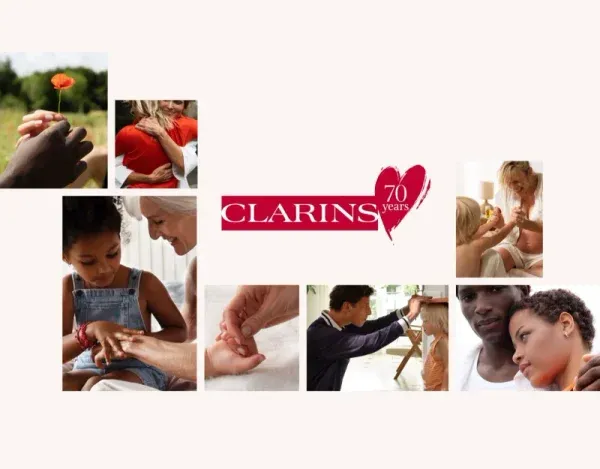 Clarins 70 ans